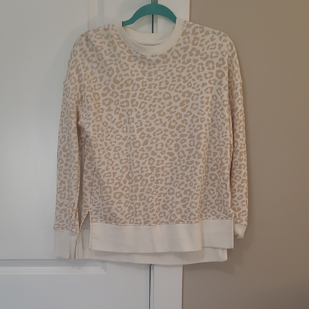 Leopard Print Sweatshirt